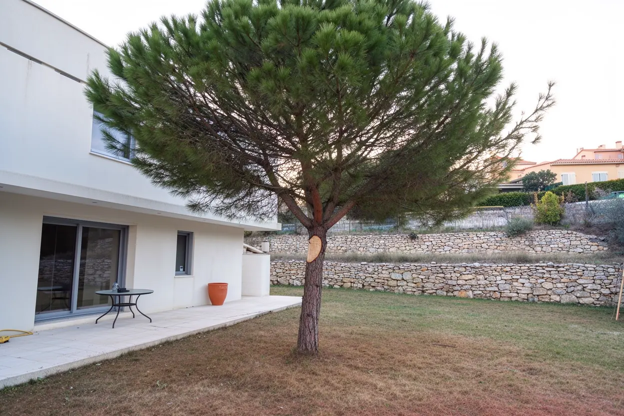 Pin équilibré après intervention du grimpeur à Toulon